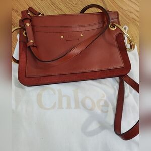 Chole Mini Roy leather crossbody bag